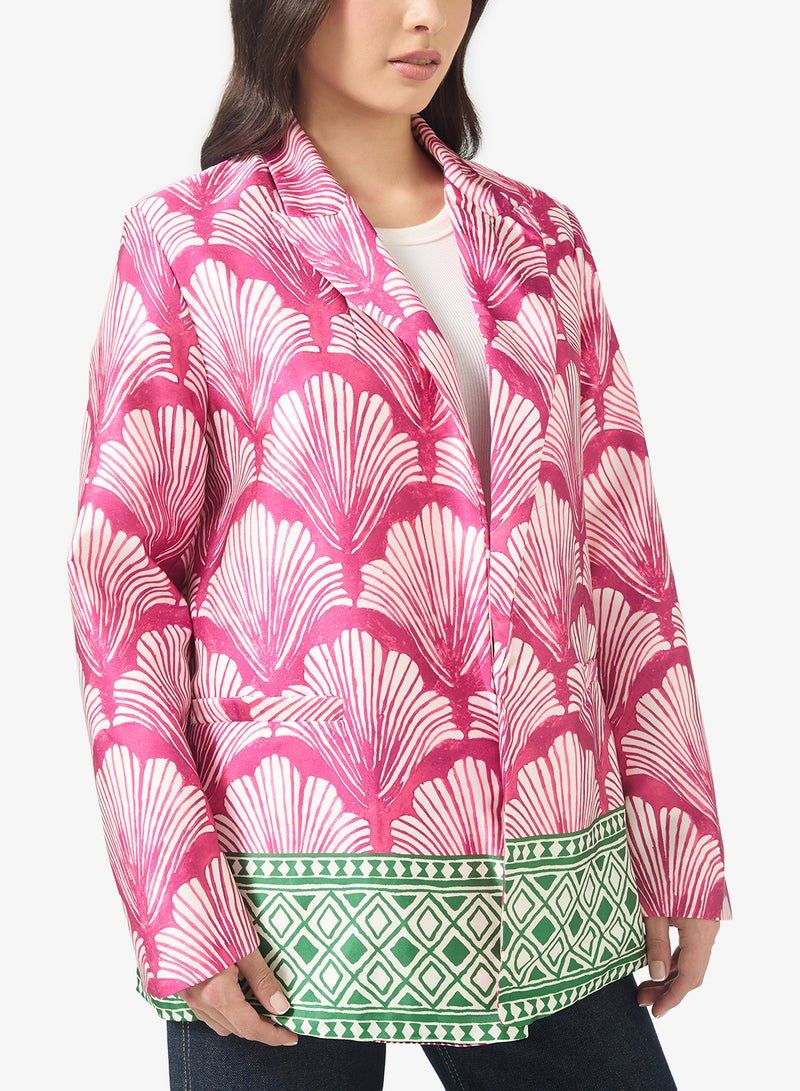 جينجر جاكيت بوهيمي بطبعة زهور - Image 3
