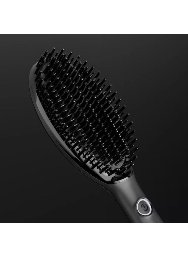 ghd Glide+ Professional Ceramic Hot Brush Hair Straightener with Ionic Technology | Anti-Frizz Hair Smoothing Brush | 185°C Optimum Styling Temperature | Fast Heat-Up - Image 5