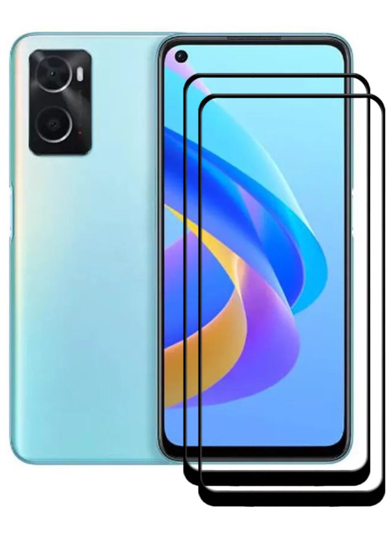 ACLIX 2 Pieces Antistatic ESD Dustproof Premium Quality High Definition Tempered Glass Screen Protector Designed For Oppo A36 - Image 1