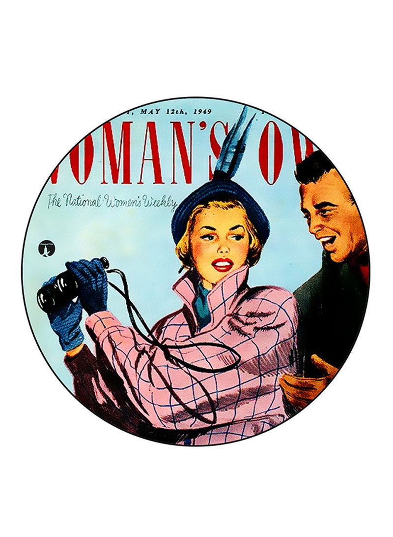 RKN Vintage Art Printed Adhesive Sticker  Multicolour - Image 2