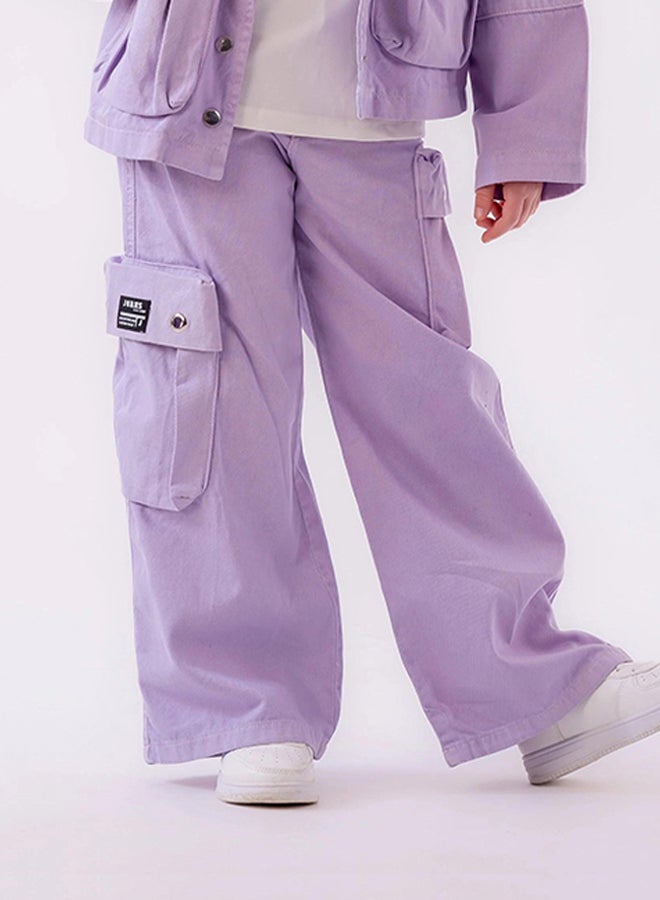CN Jeans wear Kids Girls Summery Fender Pants - Image 1