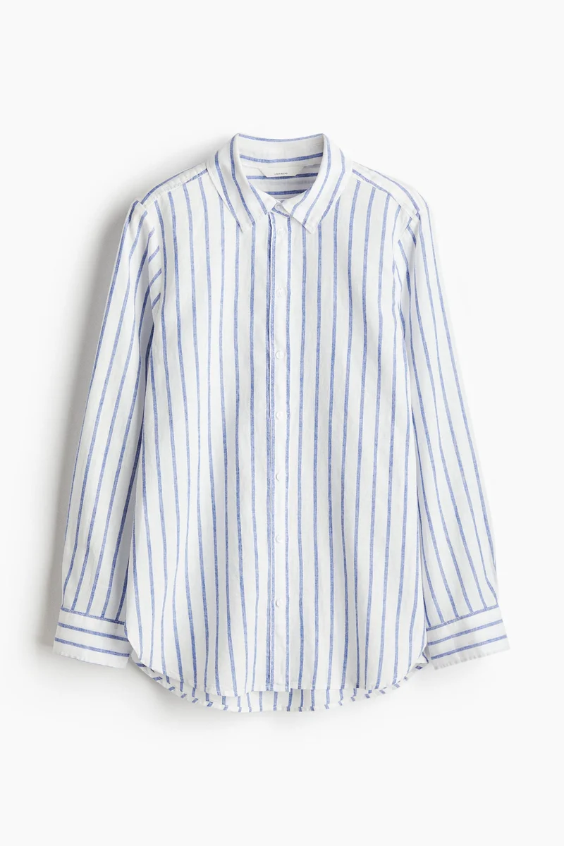 H&M Linen-Blend Shirt