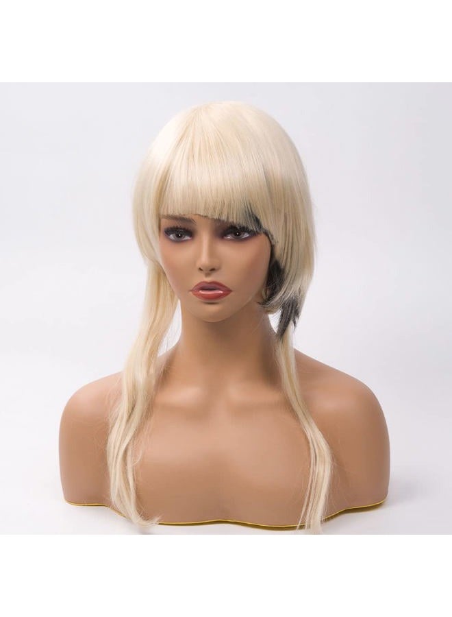 JINGFA Mannequin Head with Shoulder Display Manikin Head Bust for Wigs,Makeup,Beauty Accessories - Image 2