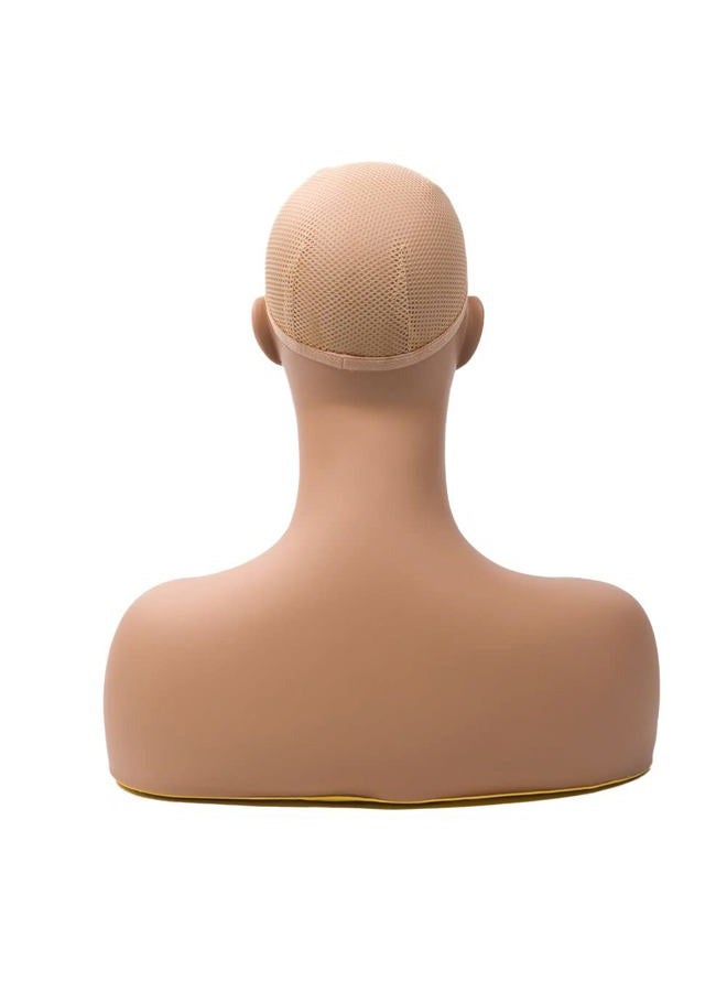 JINGFA Mannequin Head with Shoulder Display Manikin Head Bust for Wigs,Makeup,Beauty Accessories - Image 4