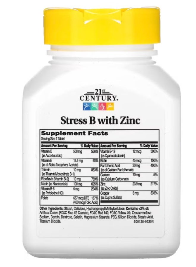 21C Stress B With Zinc 66 Tabs - Image 2