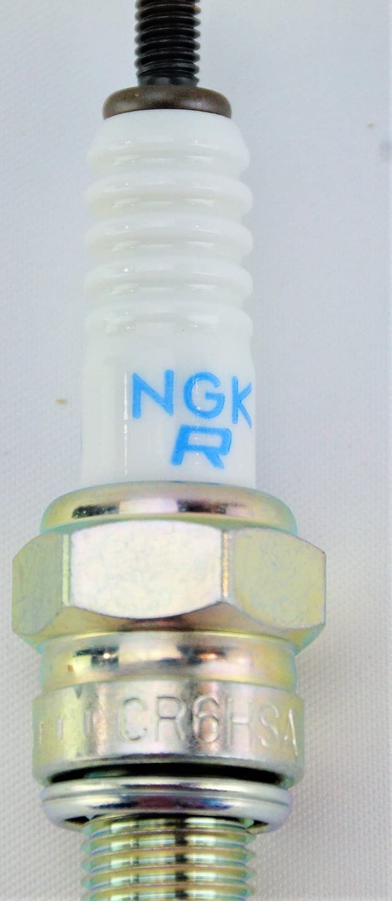 NGK شمعات احتراق NGK 2983 CR6HSA عبوة 2 لسيارات سوزوكي DRZ 110 2003 2004 2005 - Image 3