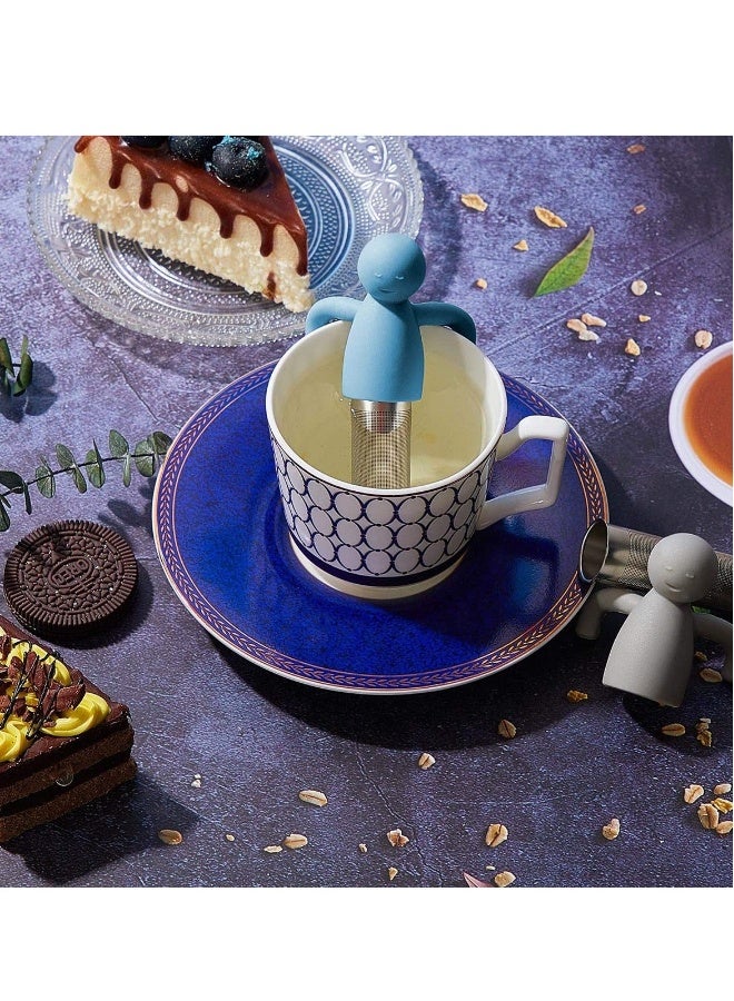 Tea Infuser Filter Loose Tea Cute Stainless Steel Ultra Fine Mesh Tea Supplies Steeper Diffuser Herbal Tea and Spices 1 Piece  - Image 4