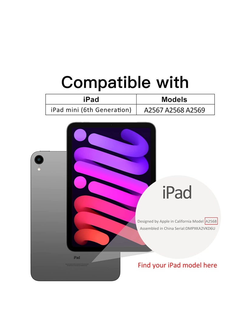 Generic - 2Packs Paperfeel Screen Protector Compatible with iPad Mini 7 2024 and iPad Mini 6 2021, Anti Glare for iPad Mini 7th/6th Generation Drawing, Bubble Free, High Touch Sensitivity, Case Friendly - Image 1