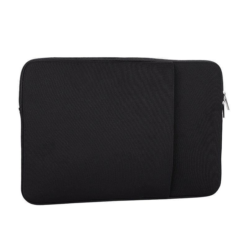 British Style Office Briefcase Laptop Tablet Sleeve Bag Case Handbag for MacBook 15IN Black - Image 1