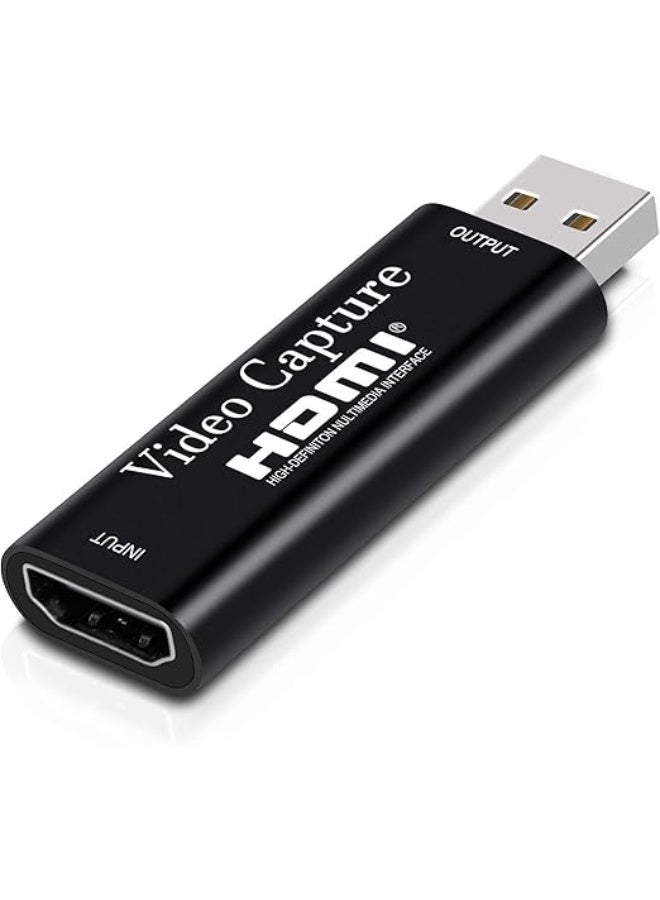HDMI to USB 3.0 Capture Card | 4K Input 1080P 60FPS Video Capture Device for Gaming, Streaming & Recording - Image 1