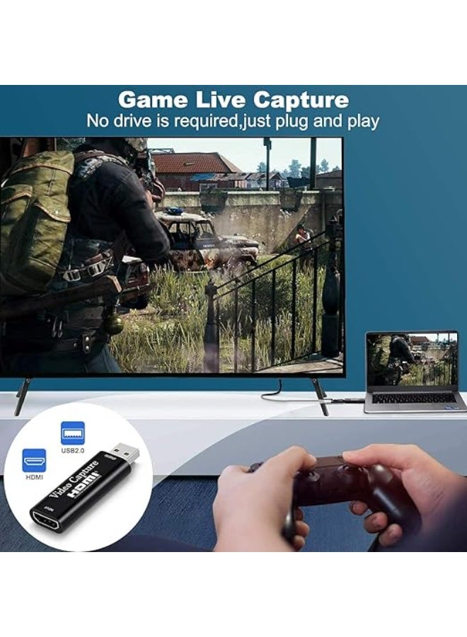 HDMI to USB 3.0 Capture Card | 4K Input 1080P 60FPS Video Capture Device for Gaming, Streaming & Recording - Image 3
