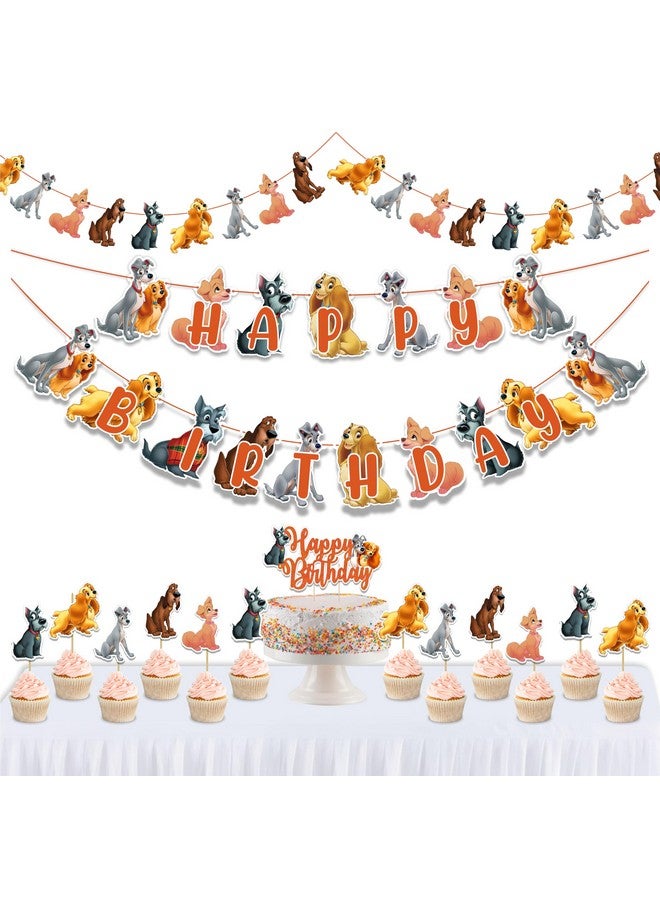 Seyal® Lady and the TrmpTheme Birthday Party Supplies - Image 1