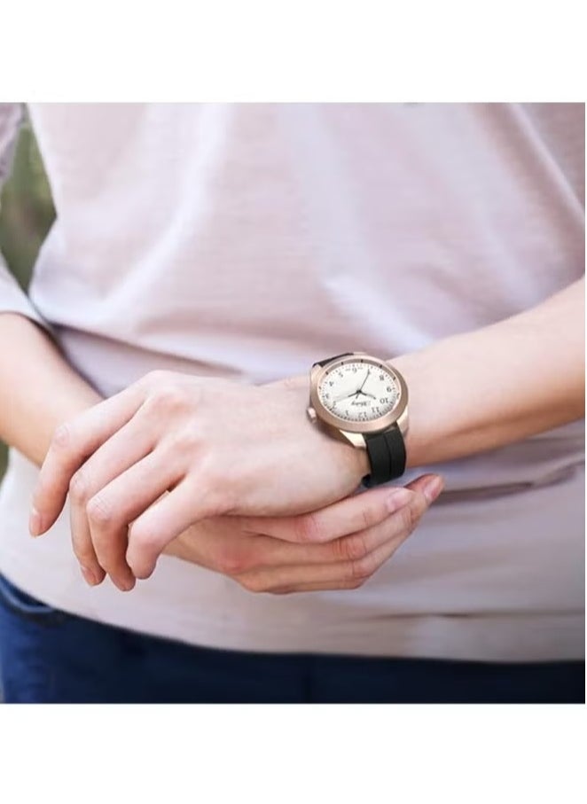 ELTRAZONE Magnetic Watch Band 22mm – Soft Silicone Quick Release Sport Strap for Men – Lightweight, Skin-Friendly, Water-Resistant Replacement Band with Secure Magnetic Clasp – Compatible with 22mm Smartwatches – Easy to Install, Durable & Comfortable Fit - Image 5