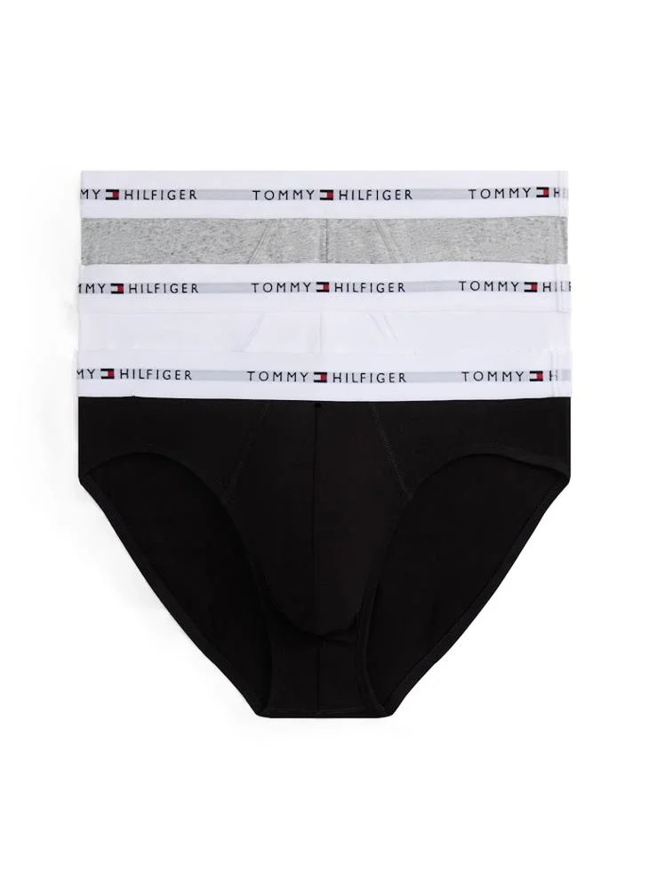 تومي هيلفيغر 3 Pack Logo Band Briefs