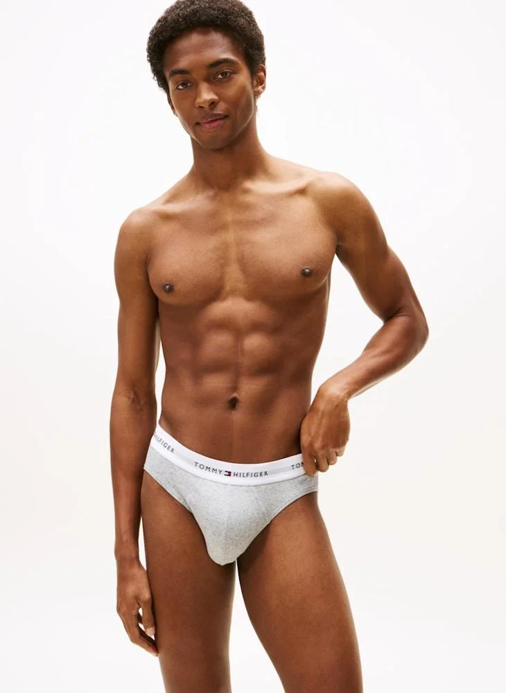 تومي هيلفيغر 3 Pack Logo Band Briefs