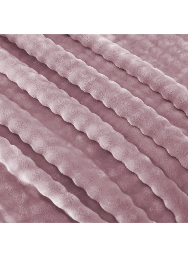 مورانو بطانية لوش - بطانية مكونة من طبقة واحدة - مقاس 220 × 240 سم - الوزن 2.000 كجم - 100% بوليستر - تصميم ثلاثي الأبعاد - Image 2