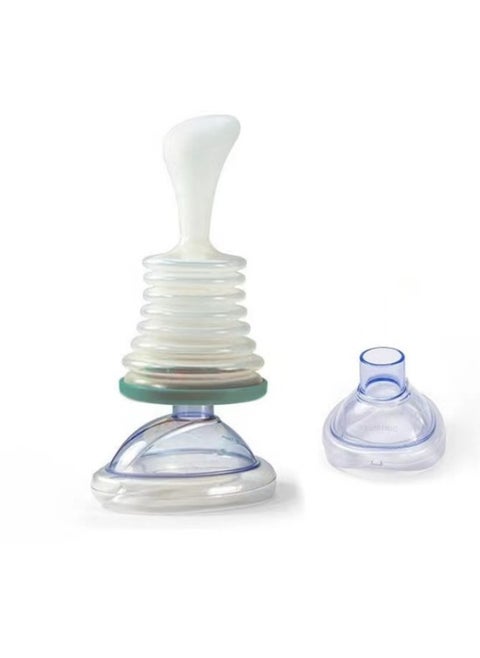 "2piece Choking Rescue Device for Kids and Adults, Portable Airway Assist Device First Aid Choking Devive, CPR Device Rescue Device Training Products, Emergency First Aid ﻿"