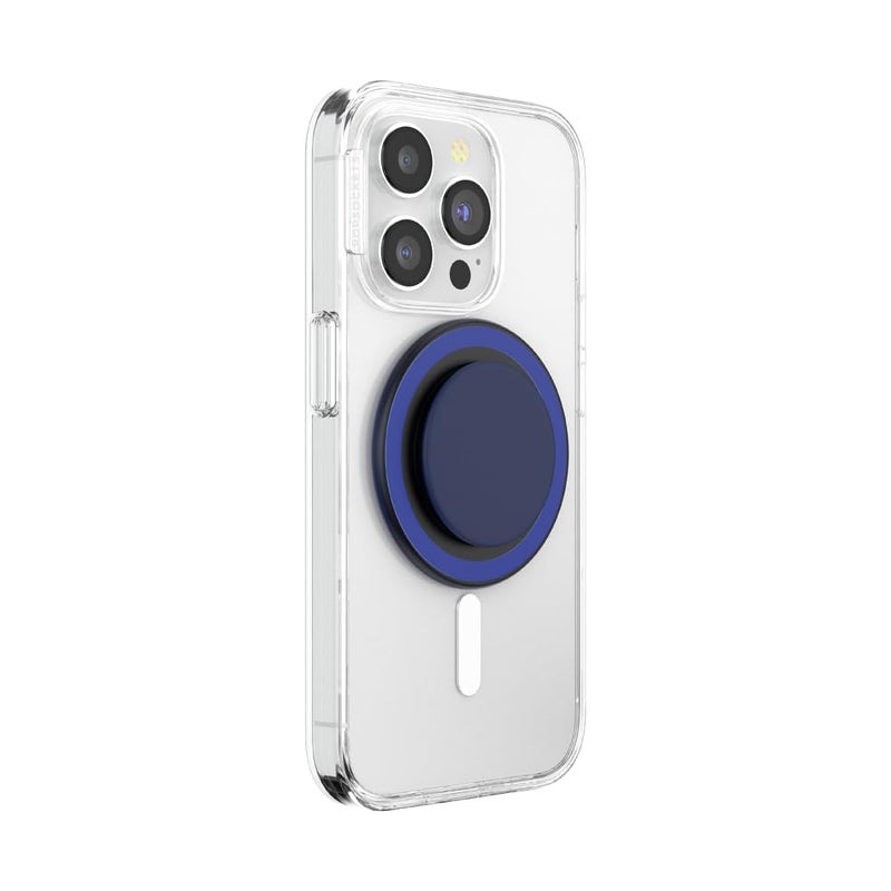 PopSockets Phone Grip for MagSafe, Magnetic Holder, Phone Stand - Basic Naval - Image 3