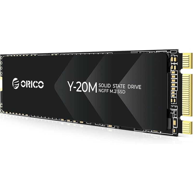 ORICO 1TB M.2 2280 SATA SSD, SATA III 6Gbps M2 SSD with B+M Key, 500MB/s Internal Solid State Drive for Desktop/Laptop - Y20M - Image 1