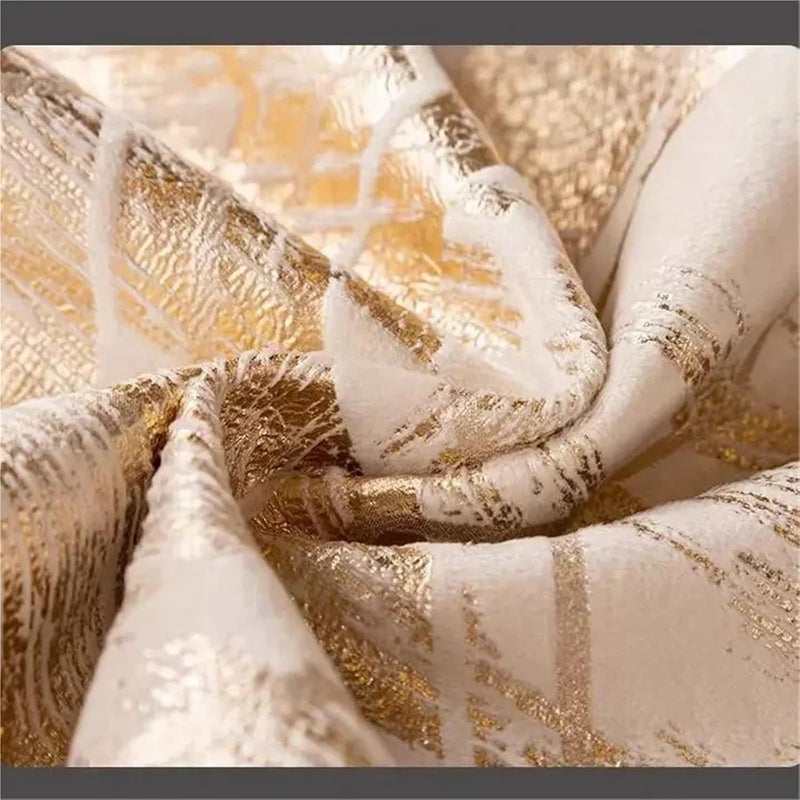 Vintage Sofa Cover Velvet Gilding Technology Sofa Cover Cushion Four Season Towel Anti Slip Blanket(Color 1,45x45cmpillowcase1ps) - Image 2