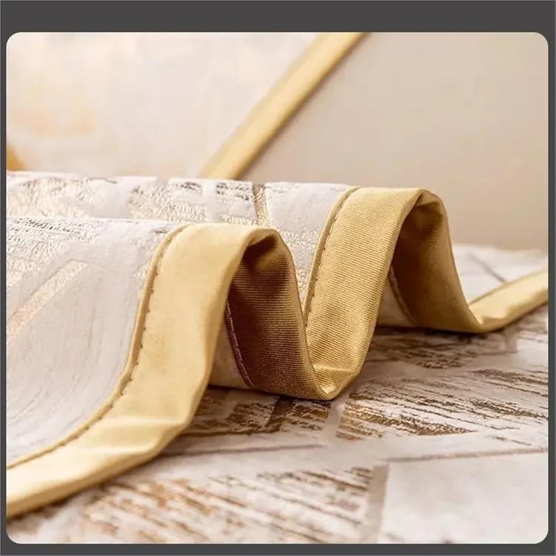 Vintage Sofa Cover Velvet Gilding Technology Sofa Cover Cushion Four Season Towel Anti Slip Blanket(Color 1,45x45cmpillowcase1ps) - Image 3