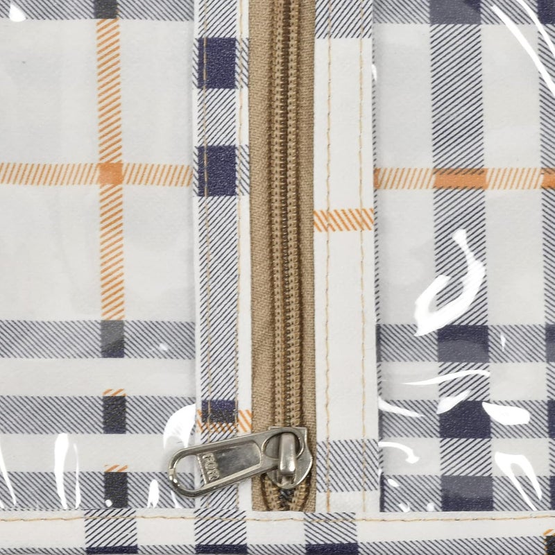 Kuber Industries Heart Home Check Design Double Sided Hanging Document Organizer With Hanger MulticolorHS40HEARTH23984 - Image 5