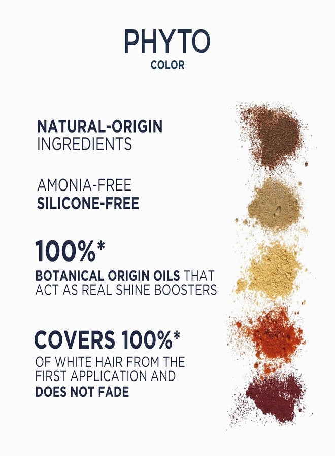 Phytocolor Permanent Hair Color, 5.5 Very Light Mahogany Brown, with Botanical Pigments, 100% Grey Hair Coverage, Ammonia-free, PPD-free, Resorcin-free - Image 4