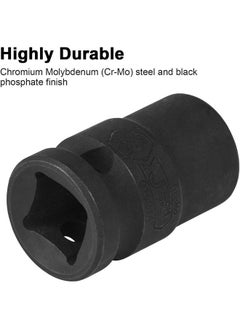 Jetech Jetech 3/4 Inch Drive 1-7/8 Inch Standard Impact Socket, Made with Chrome Molybdenum Alloy Steel, Heat Treated, 6-Point Design, SAE  - Image 4