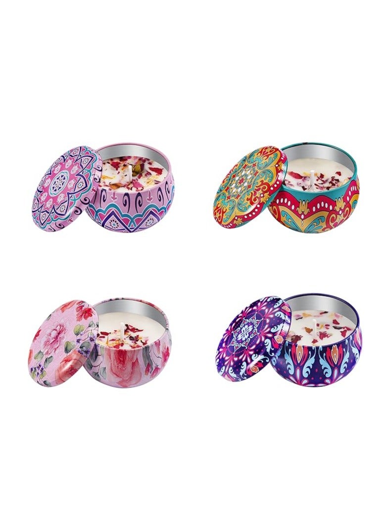 Andalusi Scented Candles – Elegant Design, Luxurious Fragrance, a Touch of Warmth and Style – Set of Multi-Shaped and Multi-Colored Candles - Image 2
