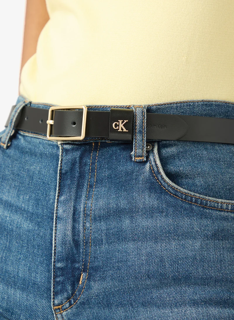 CALVIN KLEIN Square Buckle Belt