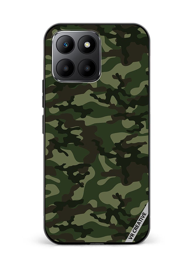 VR CREATIVE Protective Case Cover For Honor 70 Lite Camouflage Green Design Multicolour - Image 1