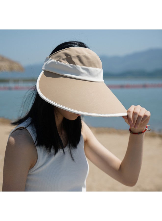 TonLion Fisherman Hat Sun Hat Breathable Cap Wide Brim Fishing Hat Face Covering Sun Hat Egg Roll Cap - Image 3