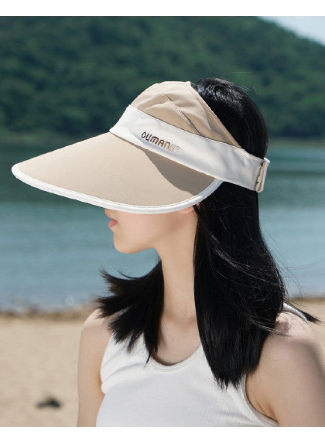 TonLion Fisherman Hat Sun Hat Breathable Cap Wide Brim Fishing Hat Face Covering Sun Hat Egg Roll Cap - Image 1