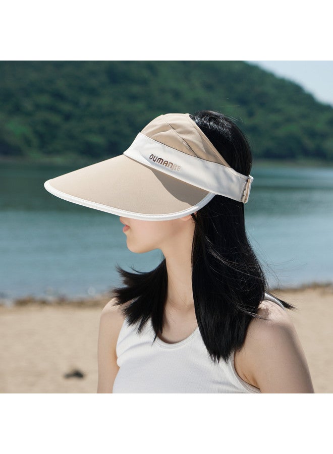 TonLion Fisherman Hat Sun Hat Breathable Cap Wide Brim Fishing Hat Face Covering Sun Hat Egg Roll Cap - Image 2