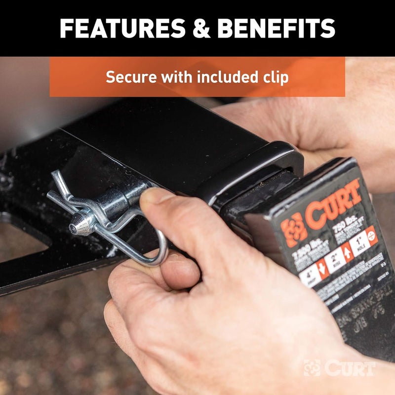 CURT 21500 Trailer Hitch Pin & Clip - Image 4