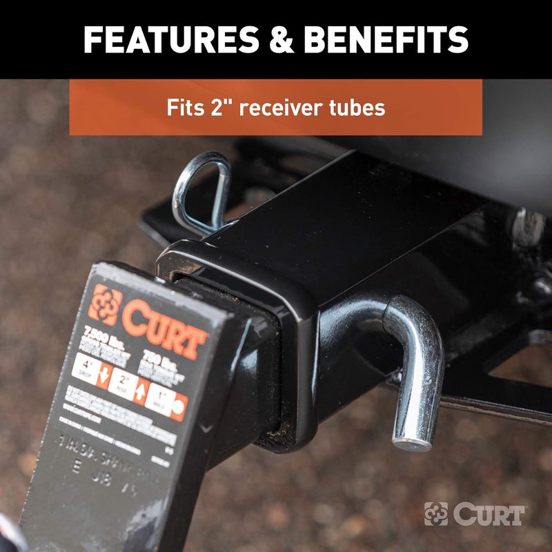CURT 21500 Trailer Hitch Pin & Clip - Image 5