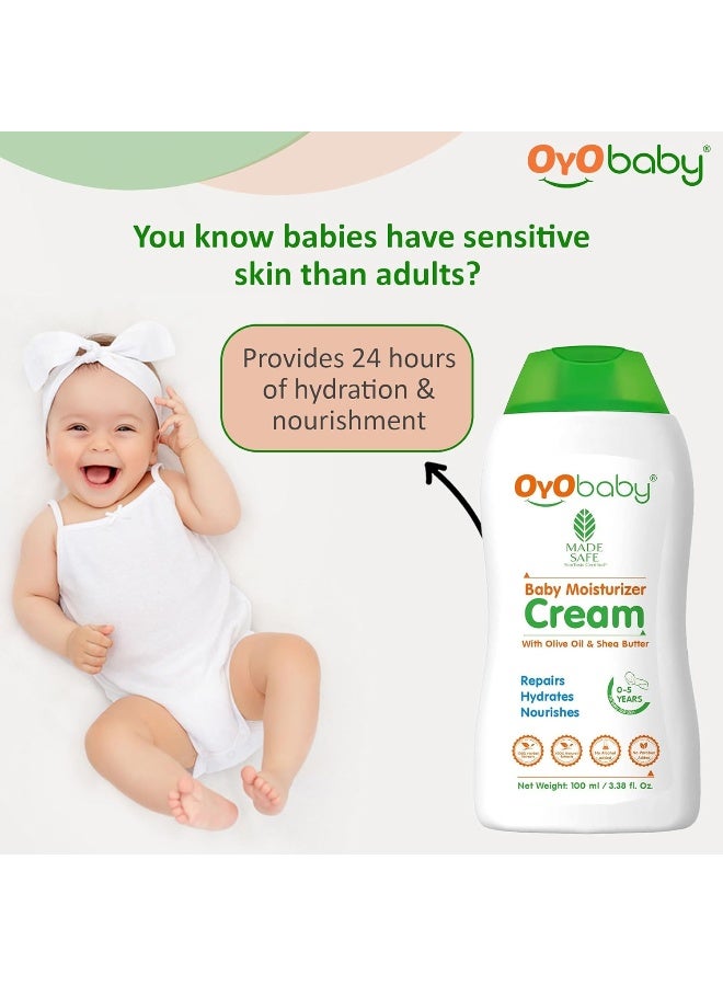 أيو بيبي كريم الترطيب اليومي من أويو بيبي للبشرة الحساسة 100 مل - Image 2