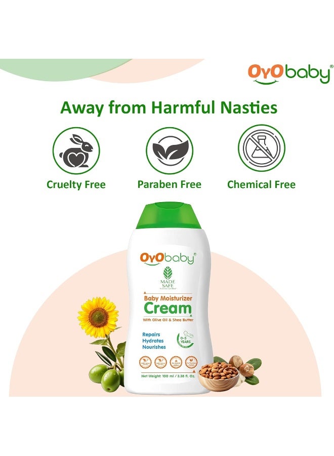 أيو بيبي كريم الترطيب اليومي من أويو بيبي للبشرة الحساسة 100 مل - Image 4