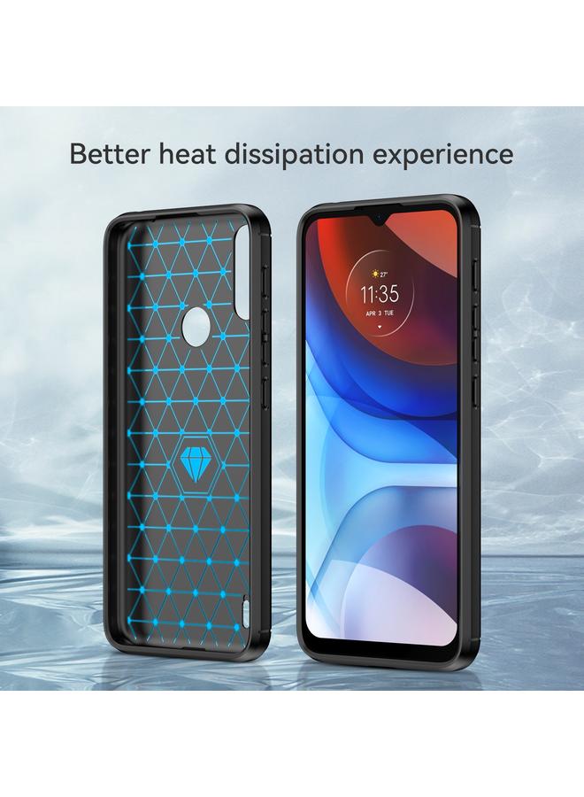 erorex Case For Lenovo K13 Brushed Texture Carbon Fiber TPU Phone Case - Image 2