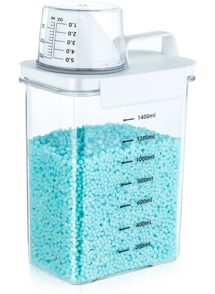 موثوقية التنبؤ موزع منظفات الغسيل، وعاء مسحوق الغسيل، وموزع حبيبات معززة للرائحة لتنظيم غرفة الغسيل - Image 1