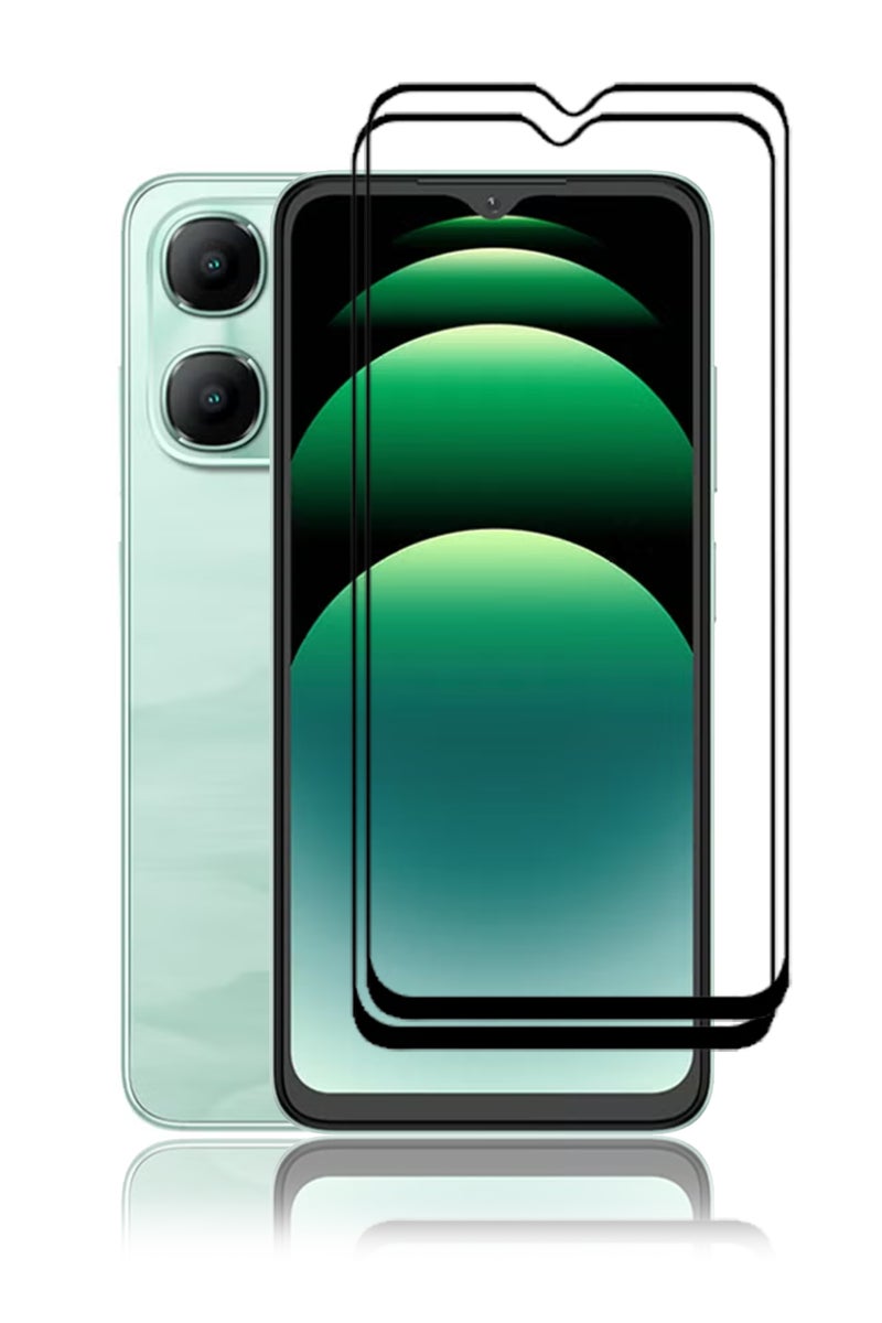 2 Pieces of itel A90 Screen Protector – Edge to Edge Tempered Glass Screen Protector, High Transparency, Delicate Touch, Anti-Explosion, Smooth Arc Edges, Easy Installation - Image 1