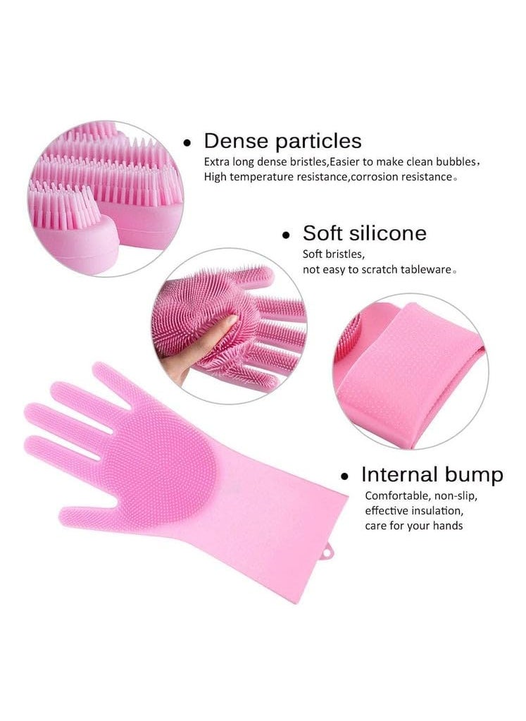 Yanmai - Yanmai Silicone Scrubber Gloves: Reusable Cleaning Brush for Efficient and Gentle Scrubbing0 - Image 1