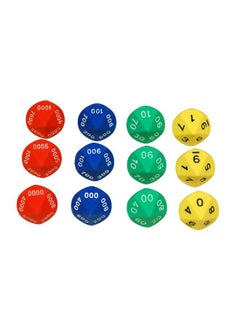 Learning Advantage 7429 Place Value Dice (Pack Of 12)  - Image 1