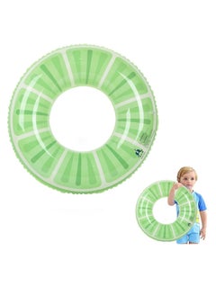 Inflatable swimming ring for kids, summer beach swimming pool swimming ring equipment lemon 60cm