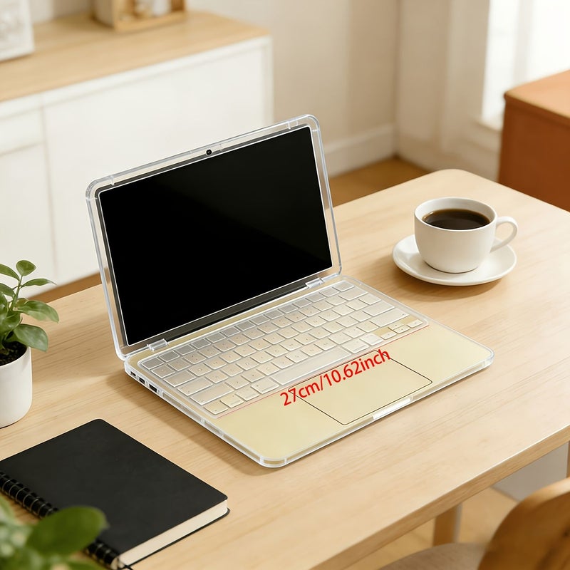 حامي لوحة مفاتيح MacBook مقاس 13 بوصة شفاف TPU ذاتي اللصق فيلم عالي الدقة تخزين 512 جيجابايت إصدار أمريكي - Image 2