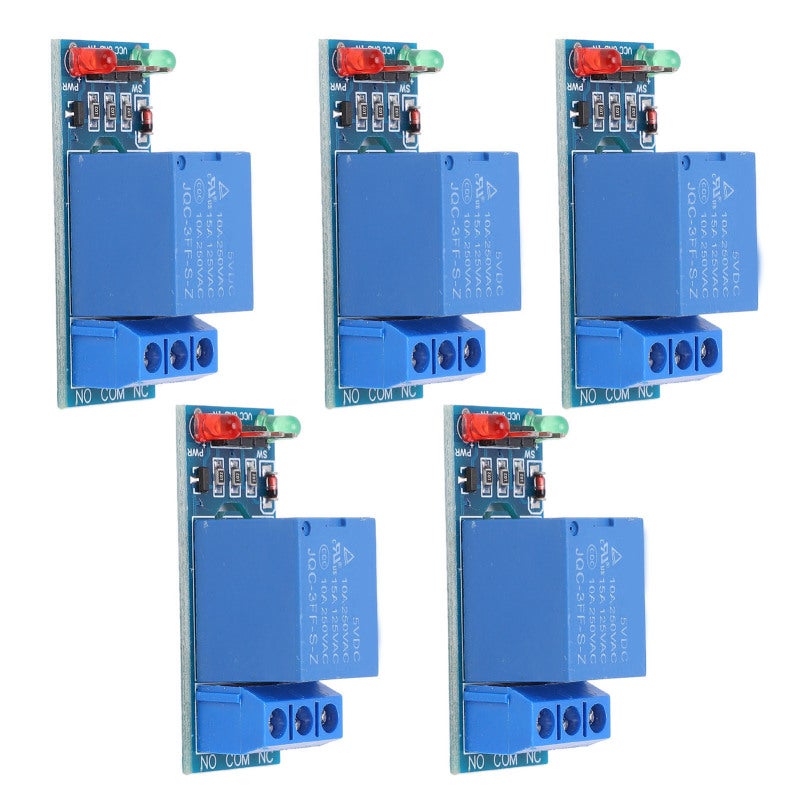 Tongling 5V 1 Channel Relay Module Optocoupler Isolation AC250V 10A - Fault Tolerant Design ABS Material for Microcontroller Control - Image 5