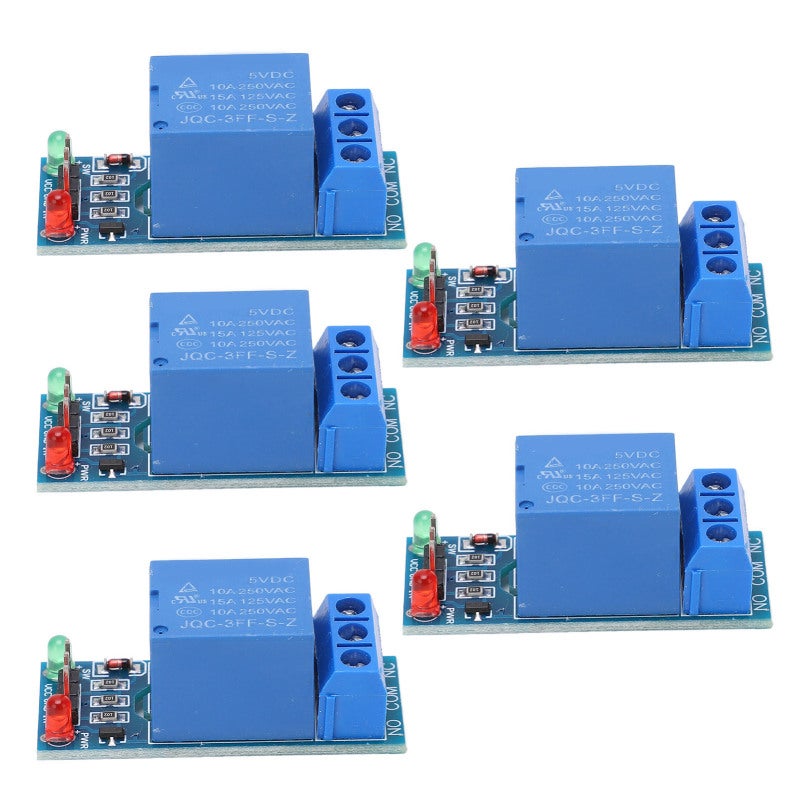 Tongling 5V 1 Channel Relay Module Optocoupler Isolation AC250V 10A - Fault Tolerant Design ABS Material for Microcontroller Control - Image 1