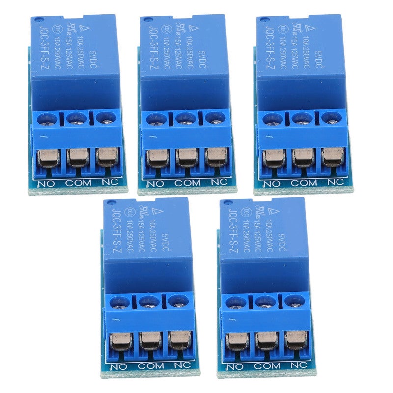 Tongling 5V 1 Channel Relay Module Optocoupler Isolation AC250V 10A - Fault Tolerant Design ABS Material for Microcontroller Control - Image 4