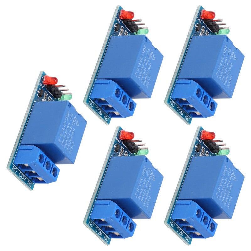 Tongling 5V 1 Channel Relay Module Optocoupler Isolation AC250V 10A - Fault Tolerant Design ABS Material for Microcontroller Control - Image 2
