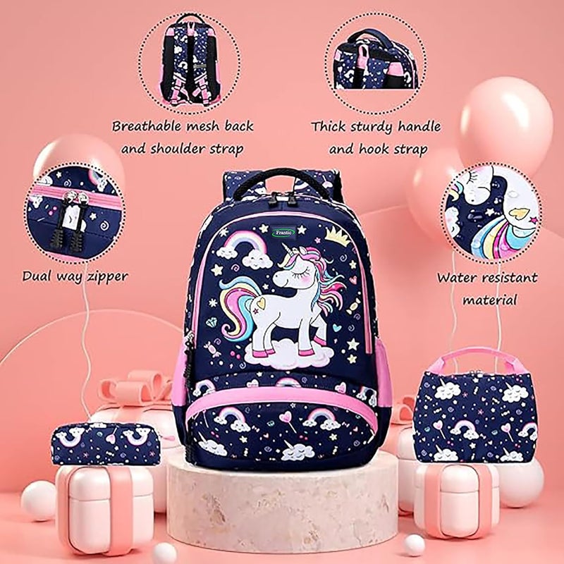 Frantic Printed Tution School Backpack School Bag Printed For Class 1 to 5 For School Going Boys & Girls (20 L) - Image 3